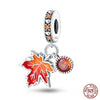 925 Original Bracelets: Chameleon Luminous Firefly Butterfly Silver Charms - Fits Pandora, Ideal for DIY Jewelry Making