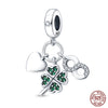 925 Original Bracelets: Chameleon Luminous Firefly Butterfly Silver Charms - Fits Pandora, Ideal for DIY Jewelry Making