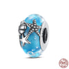 925 Original Bracelets: Chameleon Luminous Firefly Butterfly Silver Charms - Fits Pandora, Ideal for DIY Jewelry Making