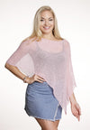 Boho Poncho (Rose pink) - FrejaDesigns