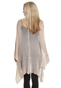 Maxi Jacket/Cardigan (Cream) - FrejaDesigns