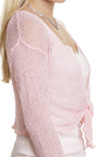 Bolero cardigan (Pink) - FrejaDesigns