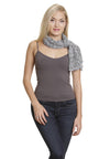 Boho Poncho Leopard (Gray/drk Gray) - FrejaDesigns