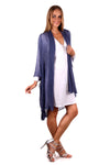 Maxi Jacket/Cardigan (Denim Blue) - FrejaDesigns